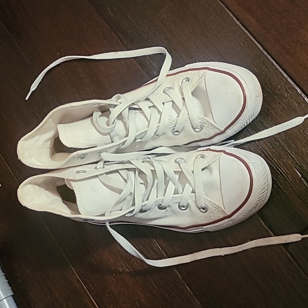 Converse high-top sneakers unisex Men's 5 Women's 7 white